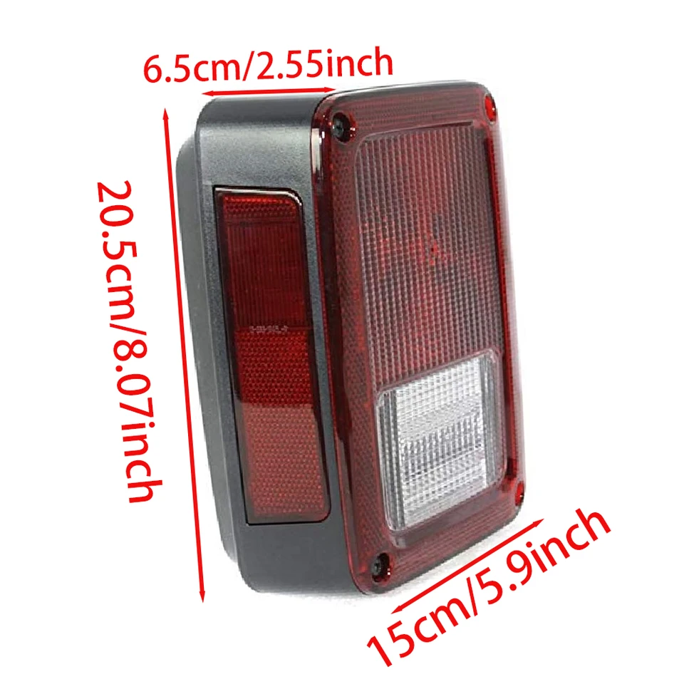 2 Pezzi 12-24 V 15 LED Rimorchio Freno Fanale Posteriore Barra Impermeabile Lampada Posteriore Luce Di Guida Fuoristrada Camion Furgone Auto Camper Utv Atv Luce Di Identificazione 86007891