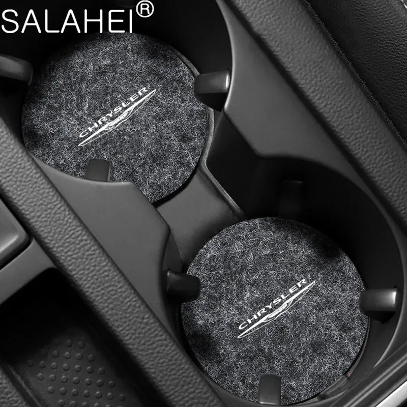 2 Pezzi Portabottiglie In Pelle Per Auto Portabottiglie Antiscivolo Per Chrysler 300C Voyager Town Country Grand Voyager Pt Cruiser Pacifica