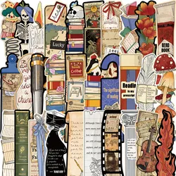 Retro Reading Bookmark Collection - Premium Quality Classic Design, DIY Decorative Bookmarks (30pcs)