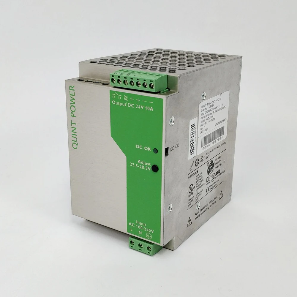 2938604 QUINT-PS-100-240AC/24DC/10 QUINT POWER 24VDC/10A For Phoenix Switching Power Supply Fast Ship High Quality 6 2938604 QUINT-PS-100-240AC/24DC/10 QUINT POWER 24VDC/10A For Phoenix Switching Power Supply Fast Ship High Quality - Image 4