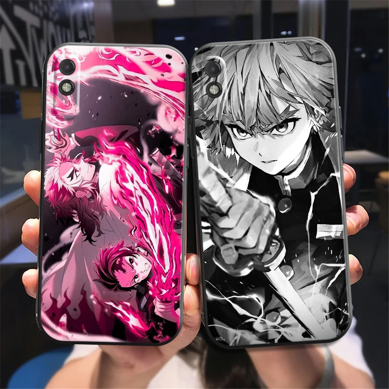 Demon Slayer Anime Phone Case For Xiaomi CC9 CC9e 10S 10 Pro 11 11 Lite 11 Pro 10 Silicone Cover Coque Carcasa Back iphone 13 pro max wallet case