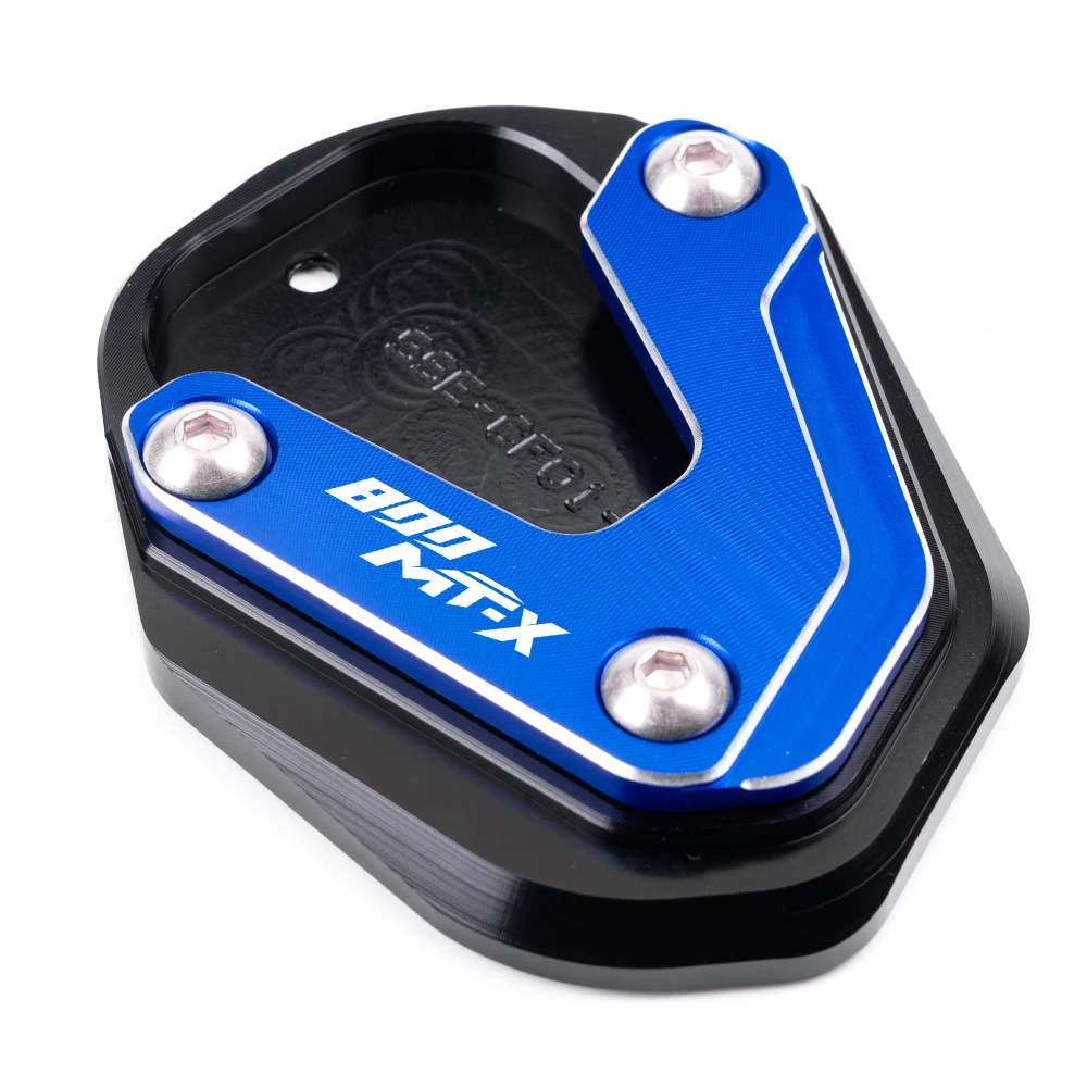 Enhanced Motorcycle CNC Kickstand Foot Side Stand Enlarger Pad Support Plate