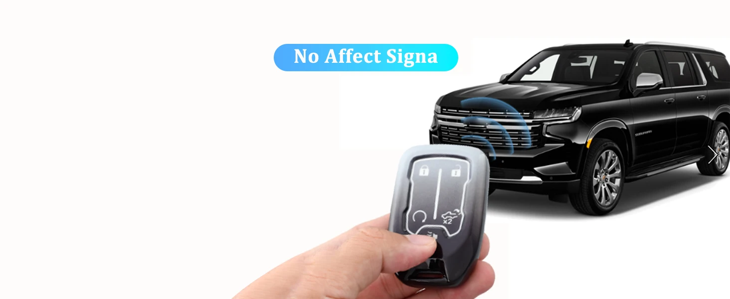 Farbverlaufs-Auto-Fernschlüsselanhänger-Shell-Gehäuseabdeckung, passend für GMC Sierra Chevrolet Silverado 1500 2500 3500HD Chevy Keyless – Detail 7