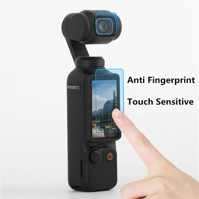 Per Dji Osmo Pocket Proteggi Schermo In Vetro Temperato Per Dji Osmo Pocket 2 Pellicola Protettiva Antigraffio Per Fotocamera Cardanica Portatile
