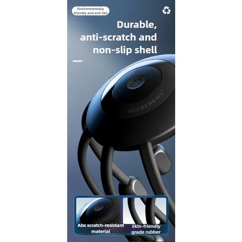 مدلك لفروة الرأس الكهربائي التلقائي بالكامل لاسلكي...