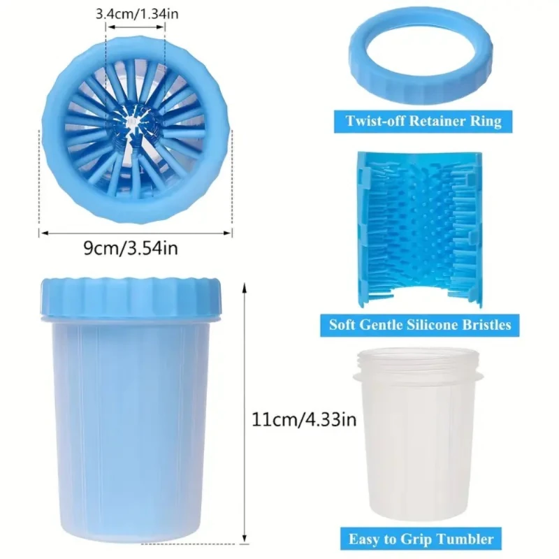 Portable Dog Paw Cleaner 4