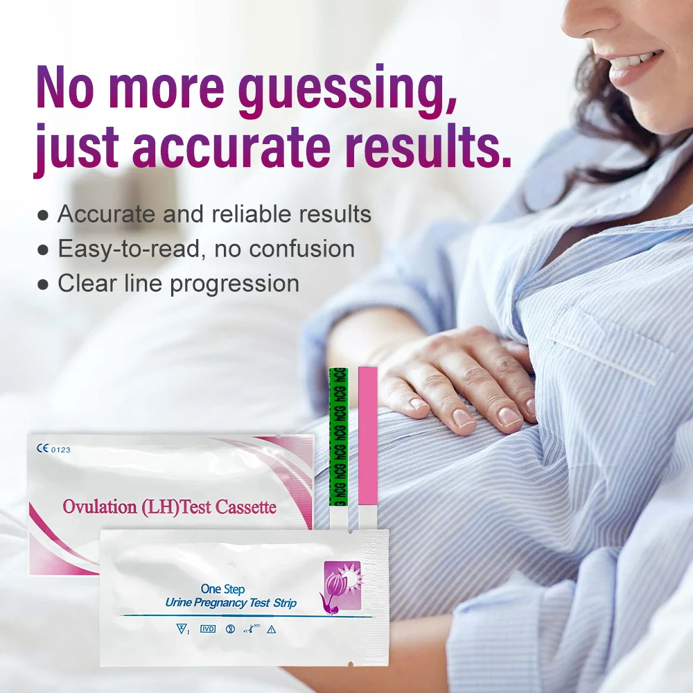 Pregnancy test pregnancy test strips ovulation test strips
