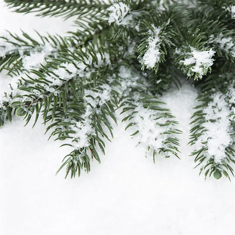 DIY Artificial Snow Powder for Christmas Tree Decorations & Winter Party Scenes