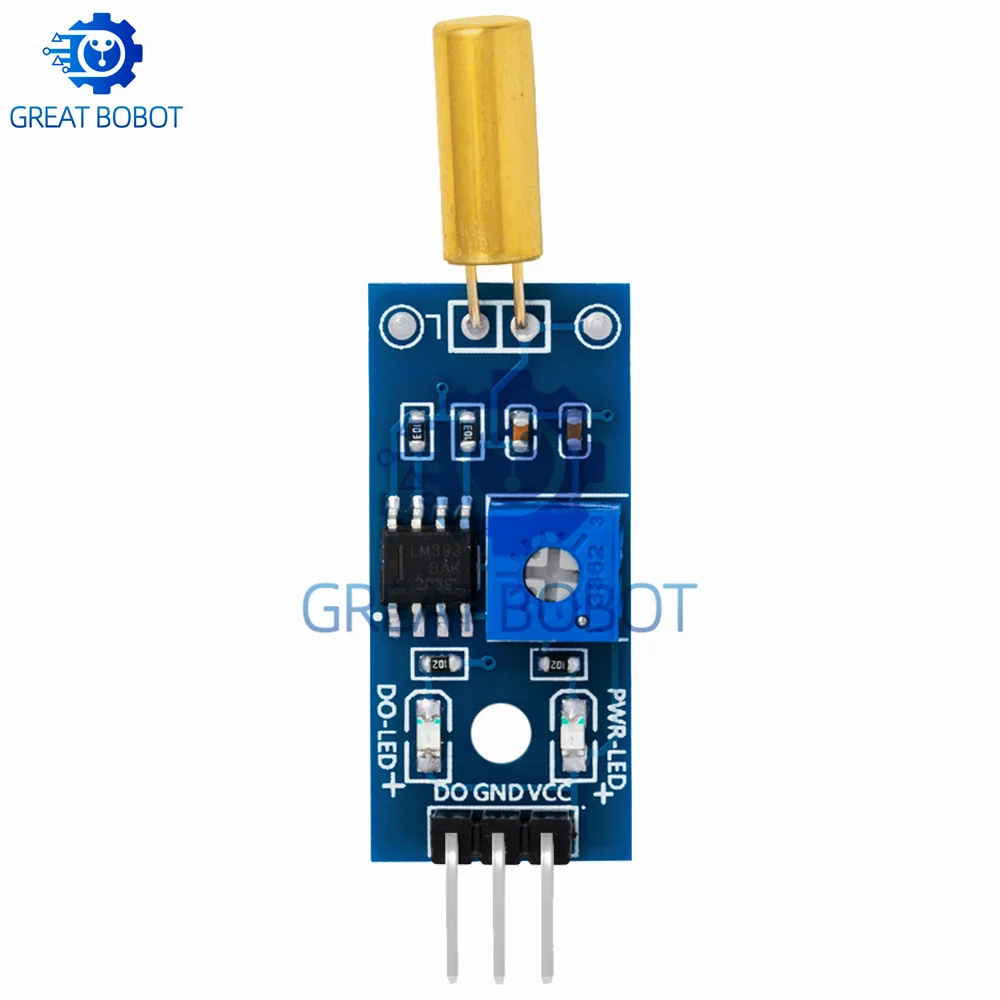 Angle Sensor Module Uxcell SW-520D Golden Ball Switch Tilt Sensor ...