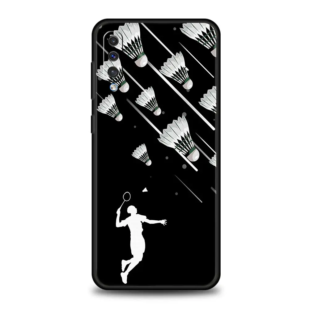 Badminton-Themed Protective Phone Cover