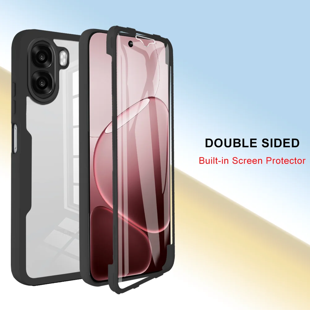 Enhanced Shockproof Full Body Protective Case with Screen Protector