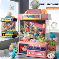 New Claw Machine Toys Doll Machine Grab Claw Game Machine Funny Toy Doll Catcher Boys Girls Birthday Gift 1