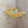 Bath Toy Mesh Corner Storage Bag Baby Shower Kids Toys Suction Cups Net Plastic Drain Bag Hanging Bathroom Organizer Accessories 1
