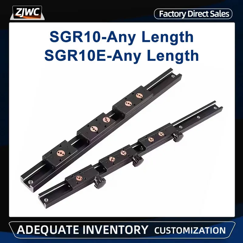 Black Built-in Dual-axis Linear Guide 28mm SGR10/SGR10E