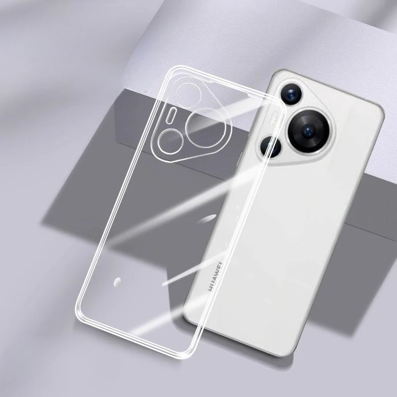 Ultra Thin Clear Silicone Phone Case - Soft TPU Protective Back Cover