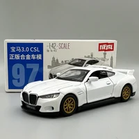 1:47 BMW I7 1:42 BMW CSL 3.0 Alloy Car Diecasts & Toy Vehicles Car Model Miniature Scale Model Car Toy For Children 2