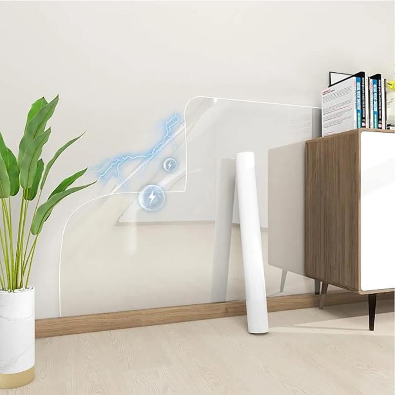 Waterproof Transparent Electrostatic Wall Sticker for Kitchen and Bedroom Décor