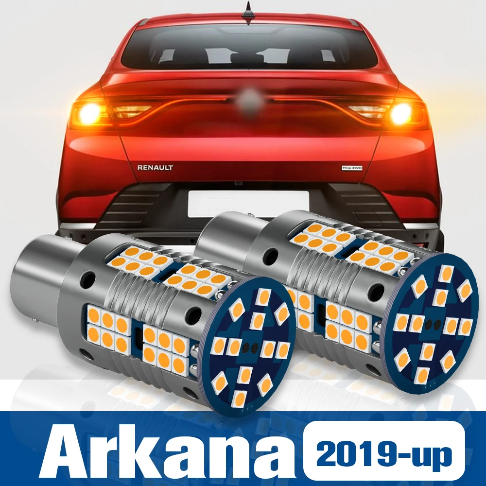 

2pcs LED Rear Turn Signal Light Blub Lamp Accessories Canbus For Renault Arkana I 2019 2020 2021