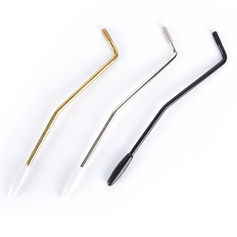 

Professional Guitar Accessories 6mm Tremolo Arm Whammy Bar Arm for Electric Guitar Black Golden And Silver