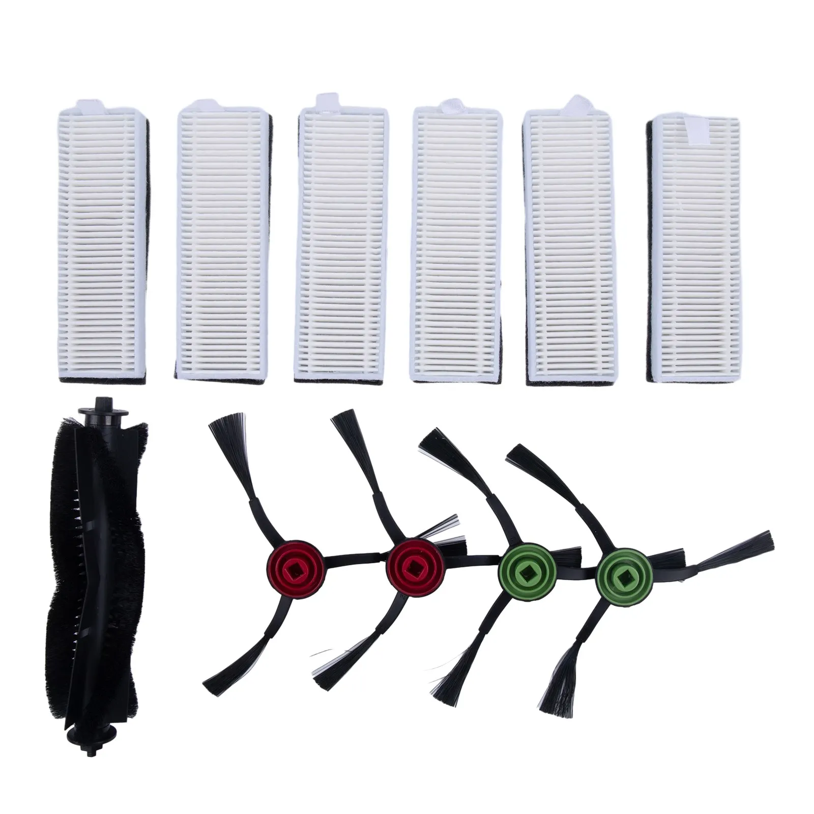 

Аксессуары для пылесоса, набор роликовых боковых щеток, фильтров для Tikom G8000 Pro/honfurniture G20, Сменные аксессуары, запасные части, инструменты