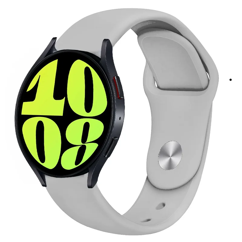 Versatile Silicone Sports Watch Strap - 20mm/22mm