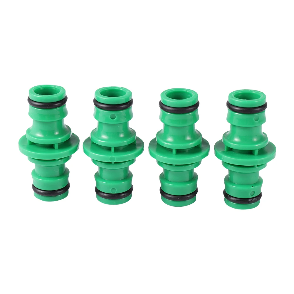 Hose Connector 5Pcs Double Plug Extender For Garden Pipe Connecting Fast Release Quick Joint