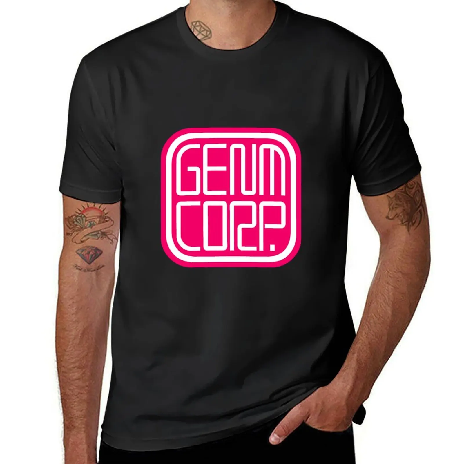 

Мужская футболка с логотипом Kamen Rider Ex-Aid: Genm Corp