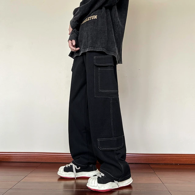 Japanese Streetwear Hip Hop Pants Men  Japanese Street Fashion Men Pants -  Autumn - Aliexpress