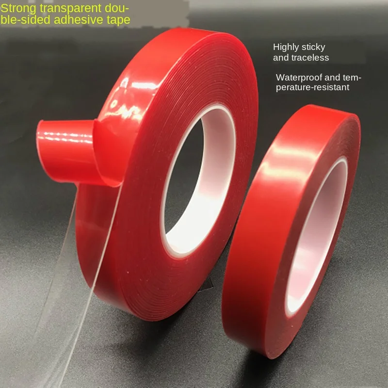 3Meter 5mm 6mm 8mm 10mm 12mm 15mm Double Sided Adhesive Super Strong Transparent Acrylic Foam Adhesive Tape No Traces Sticker