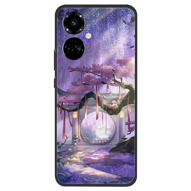 Sleek Black Silicone Bumper Phone Case - Premium TPU Coque