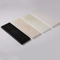 1pc Sample Factory Price 30x10CM Natural Marble Onyx Jade Tray Rectangular Plate Ornament Storage Tray 1