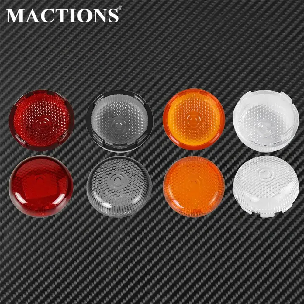 

2PCS Motorcycle Turn Signal Light Lamp Lens Cover New For Harley Touring Dyna Softail Sportster XL 1200 883 Road Glide FLHR FLHX
