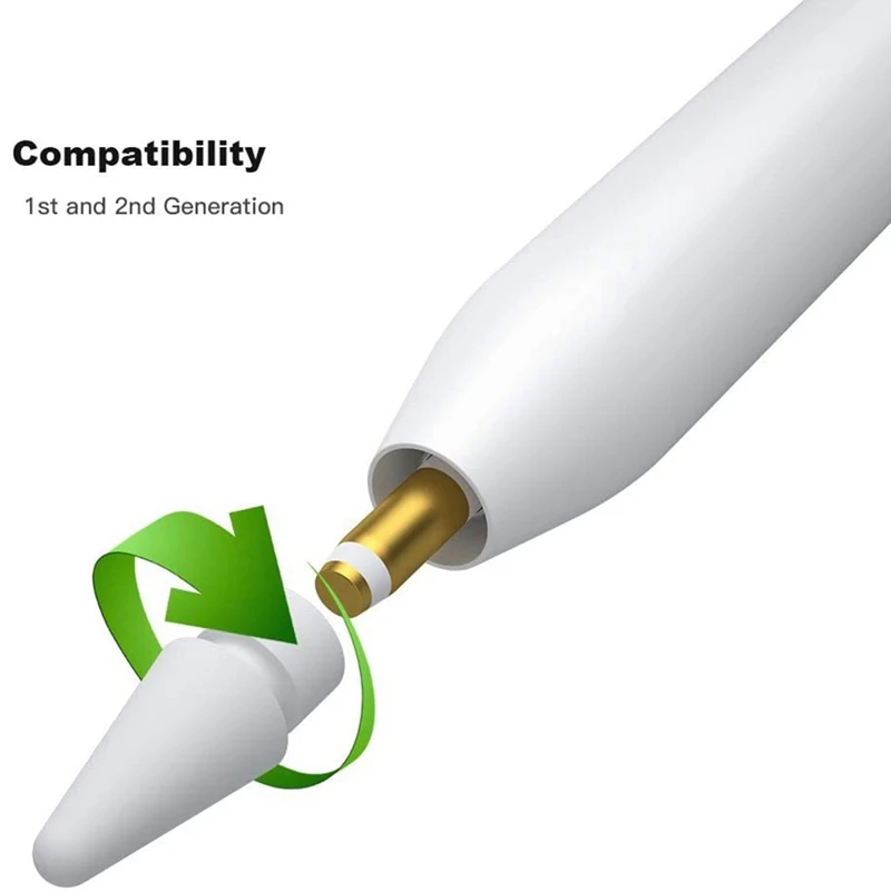 Apple Pencil 1   2    Nib Spare Replace,White  10  ü 