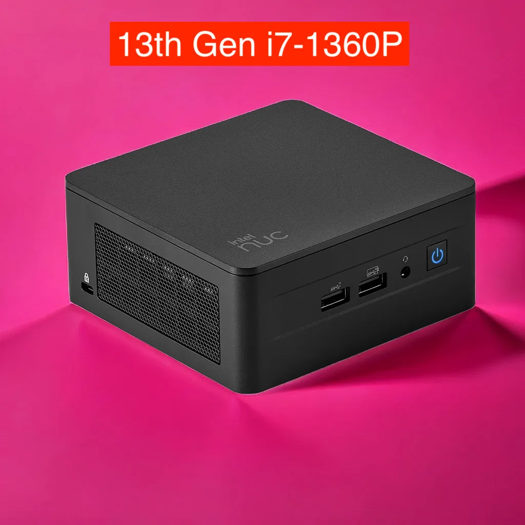NUC13ANHi7 Intel nuc 13th Core i7-1360P Arena Can-yon Intel nuc 13 pro i7 gaming mini pc