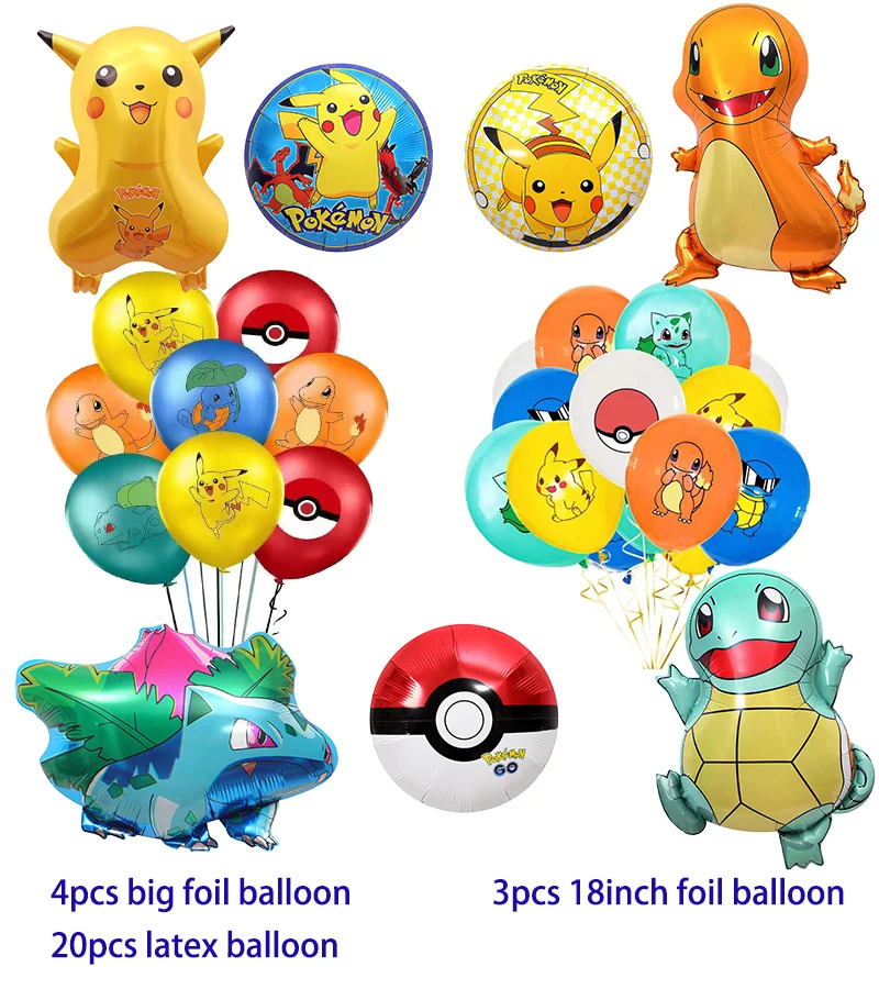 Pokemon Birthday Party Decorations