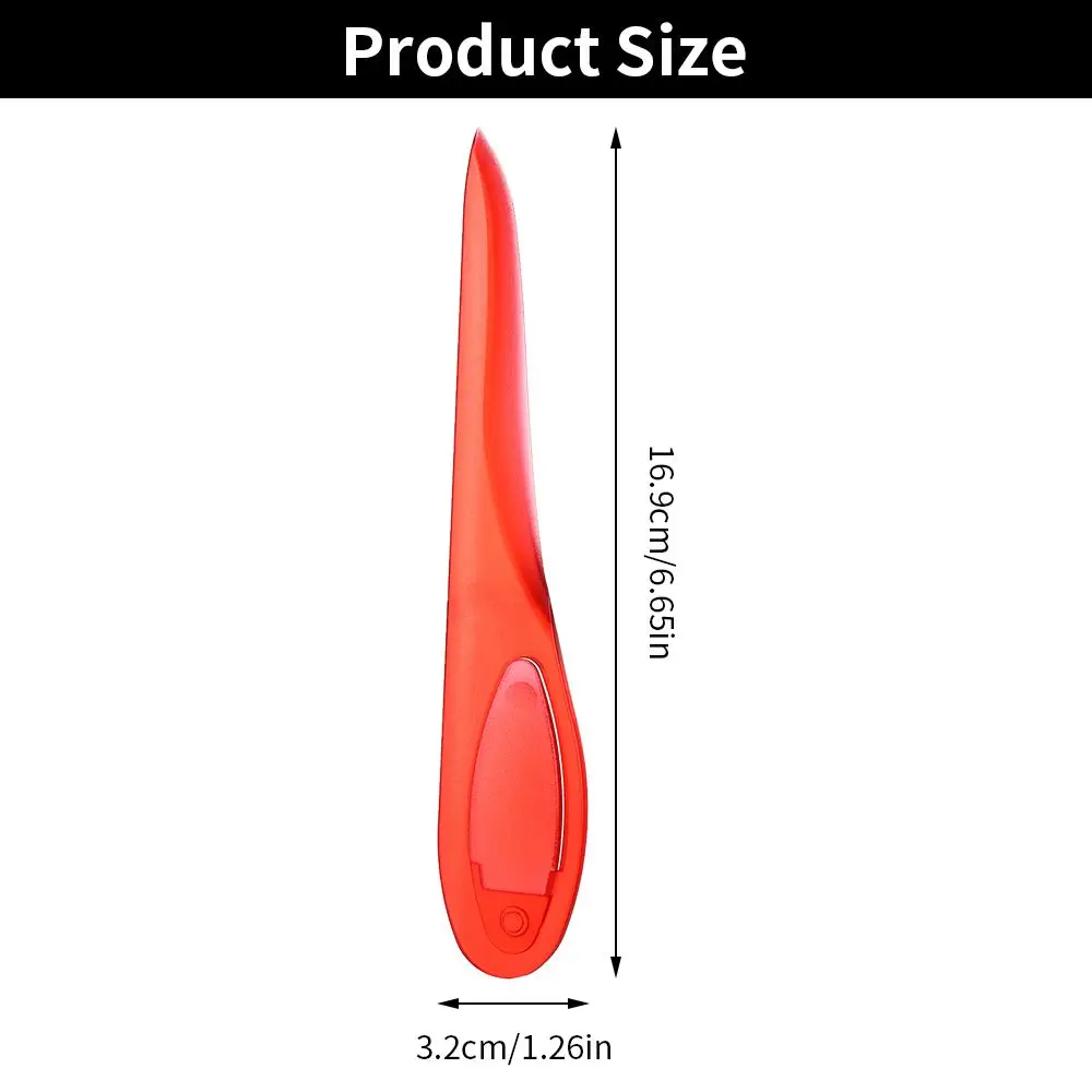 1Pc Colorful For Sewing Quilting Plastic Sew Seam Creaser Point Tuner Sewing Tools Mark Presser Tool