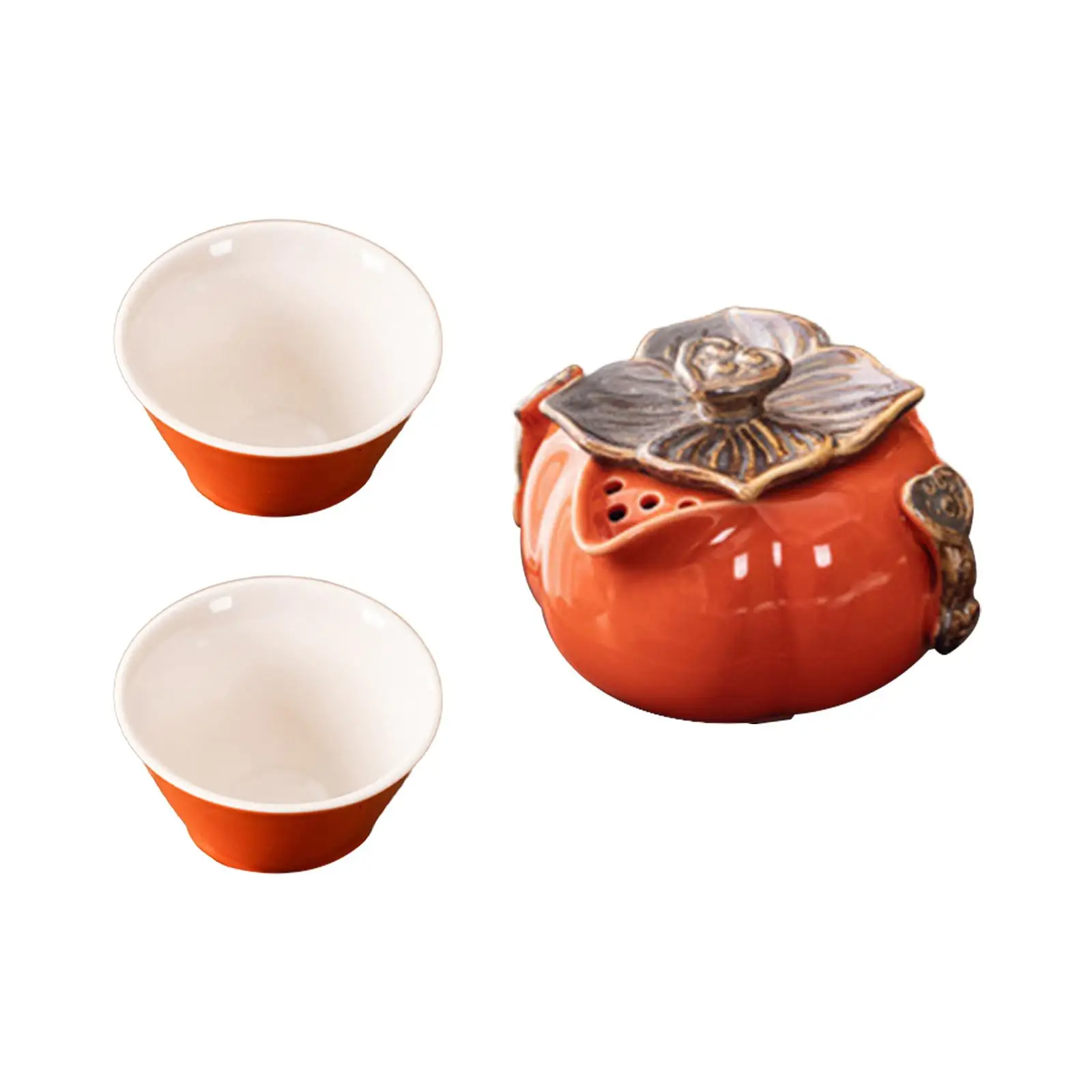 Tea Infuser Pot Water Tea Cup Tea Maker Kungfu Glass Tea Set for Outdoor Camping Dining Room Tea House New Year Father's Day