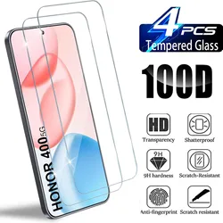 Premium HD Tempered Glass Screen Protector - Full Cover Protection - 2 pieces (For Honor 400 5G)
