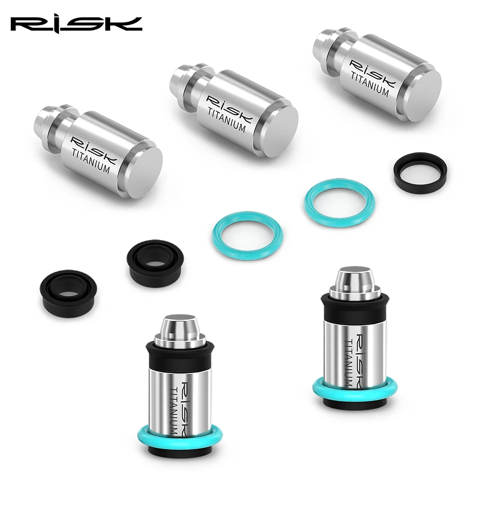 RISIKO Fahrrad Titan Bremshebel Kolben mit 3 Gummidichtungsringen für Magura MT2/MT4/MT5/MT6/MT7/MT8/HC3 – Detail 5