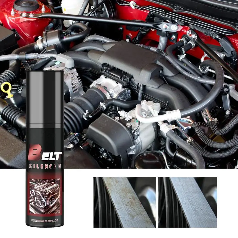 

Belt Dressing Spray Automotive 100ml Automotive Prolongs Belt Life Spray Protective Lubrication and Silencer Protective Spray