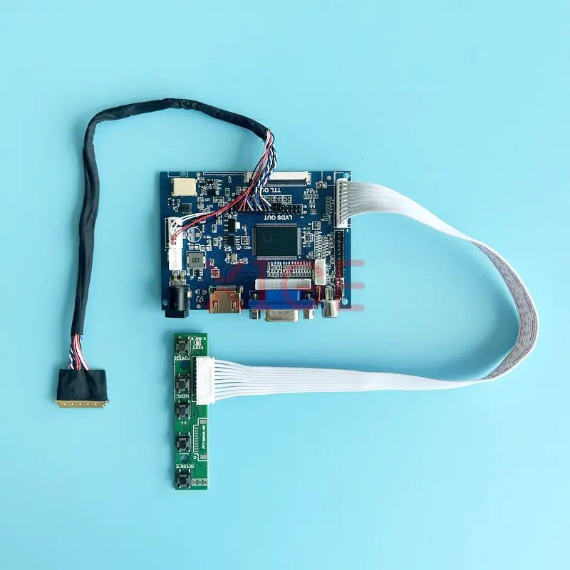 

Плата контроллера для N173HGE B173HW01 1920*1080 LVDS, 40-контактный дисплей для ноутбука 17,3 дюйма, Комплект «сделай сам» в сборе, совместим с HDMI VGA 2AV