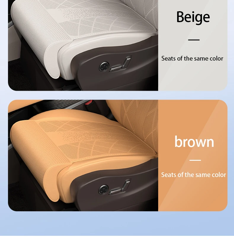 For DENZA D9 Extended leg rest seat cover Comfortable and breathable leg support