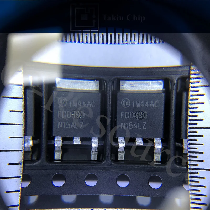 (10pcs) FDD390N15ALZ FDD390 TO252 N-Channel PowerTrench&reg; MOSFET 150V, 26A, 42m&Omega;