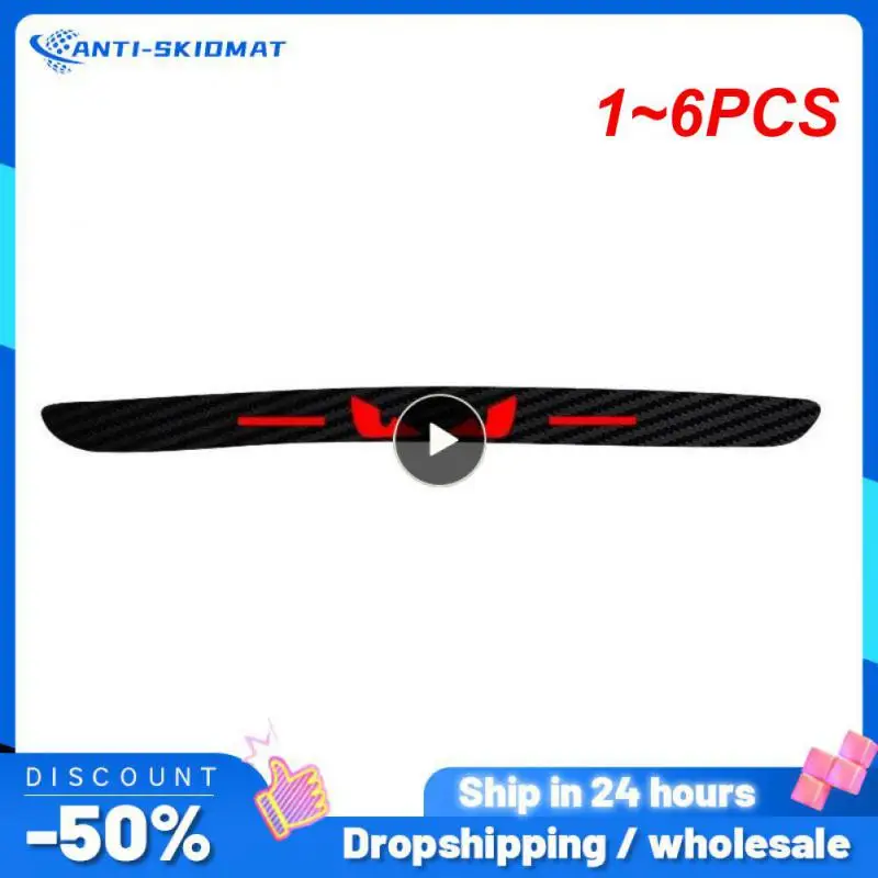 

1~6PCS Car Sticker Taillight Sticker Brake Lights Lamp Protector Carbon Fiber Covers Styling Sticker Hawkeye Styling Car