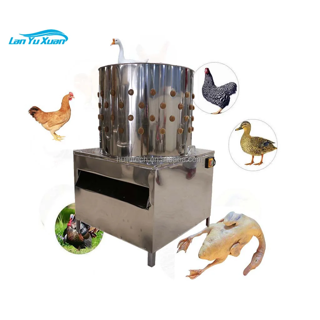 

High productivity poultry slaughtering equipment goose duck turkey chicken plucker HJ-80A