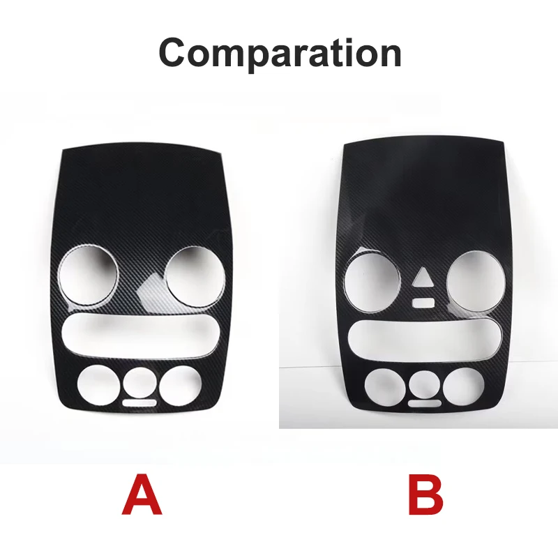 폭스 바겐 비틀 자동차 기어 시프트 커버 중간 센터 제어판 장식 스티커 플라스틱 수정 액세서리