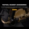 Tactical Helmet Rail Adapter for PELTOR ComTac Airsoft Shooting Accessories Headset Mount Fit Ops Core ARC Team Wendy MLOK Rail 6