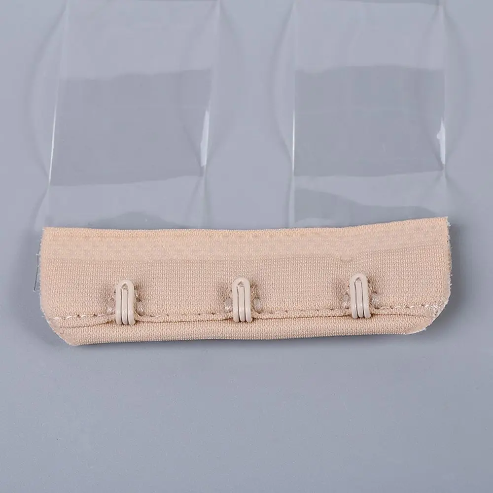 Bra Extender Clear Invisible Women Non Slip Buckle 3 Hook for Backless Clothing