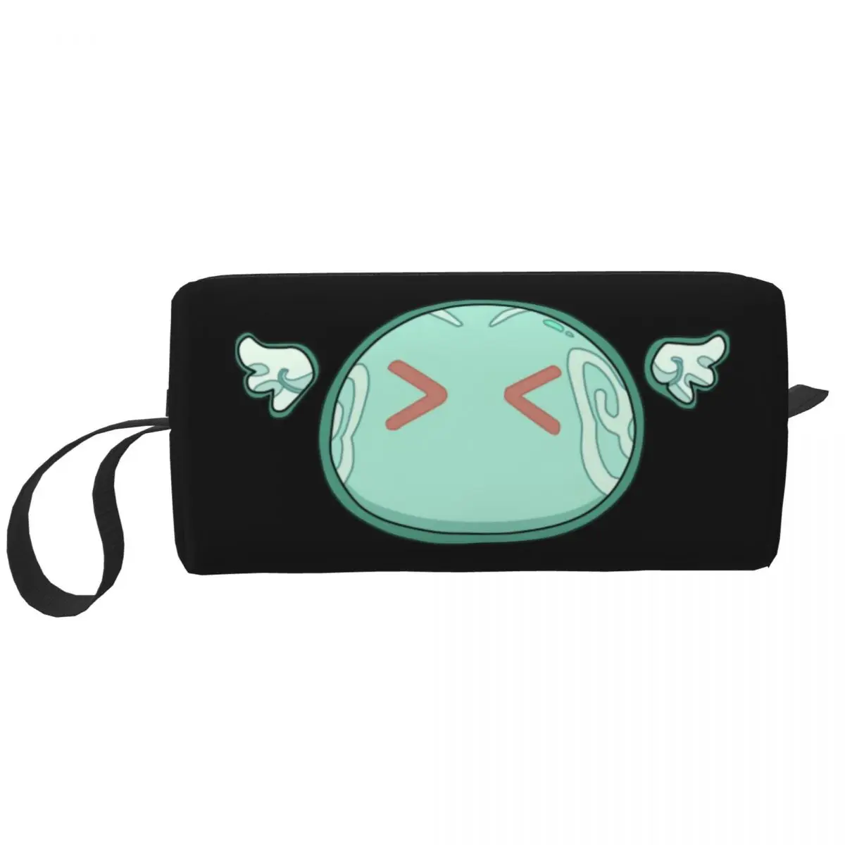 

Косметичка Genshin Impact Anemo Slime, Женская милая вместительная косметичка в стиле аниме для игры, женская косметичка