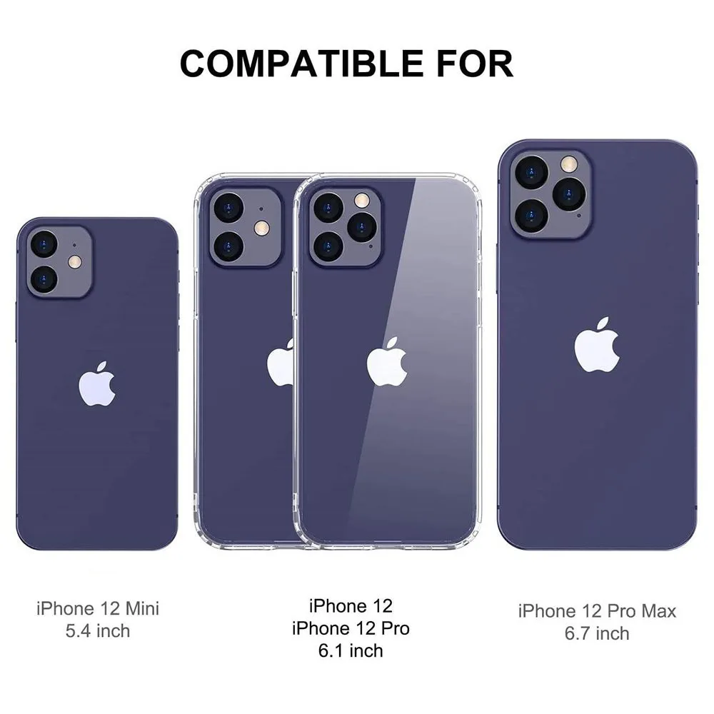 Premium 360° Full Body Silicone Protective Case - Soft Clear TPU Cover